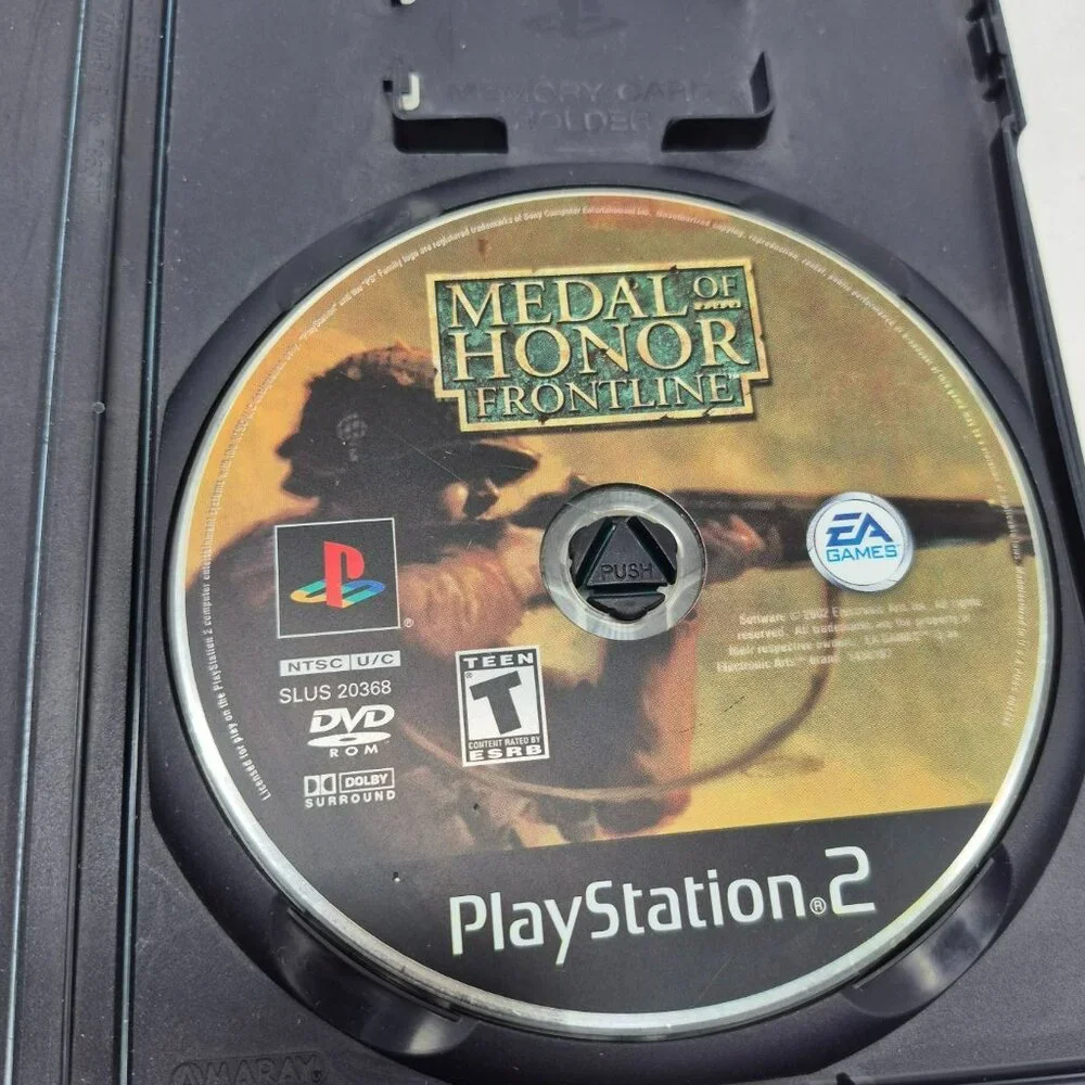 Sony PS2 Medal Of Honor Frontline PlayStation 2 Game EA Games Rated T